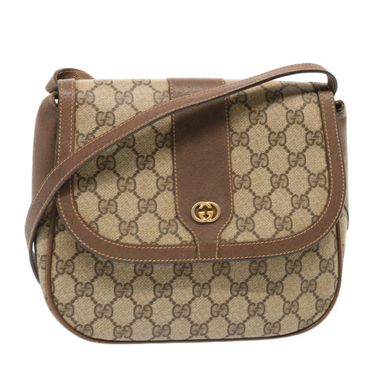 Luxury Gucci Trending 2025 GG Supreme Shoulder Bag PVC Beige 001 41 4425  73228