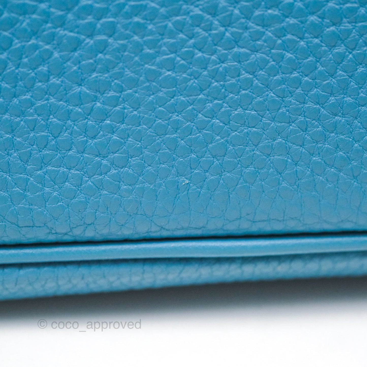 Hermès Birkin 30 Blue Jean Togo Palladium Hardware