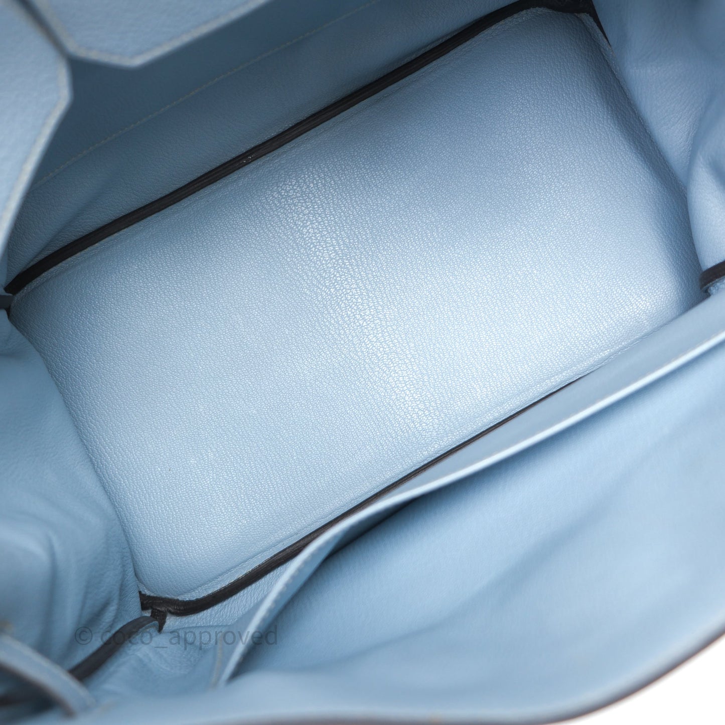 Hermès Birkin 35 Blue Ciel Togo Palladium Hardware