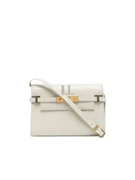 Luxury Saint Laurent Manhattan Small Shoulder Bag Blanc Vintage