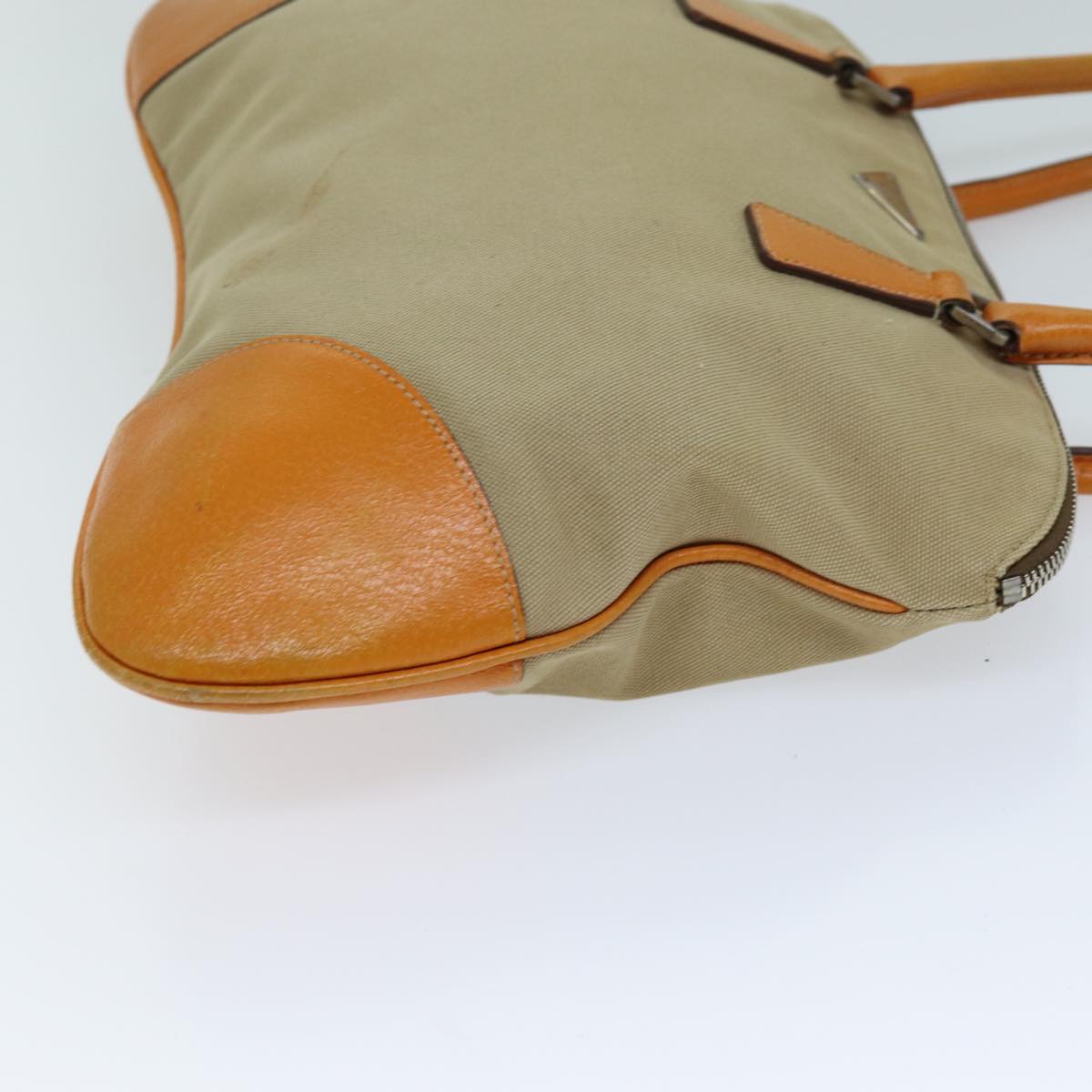 Luxury PradaShoulder Bag Canvas Beige 73339