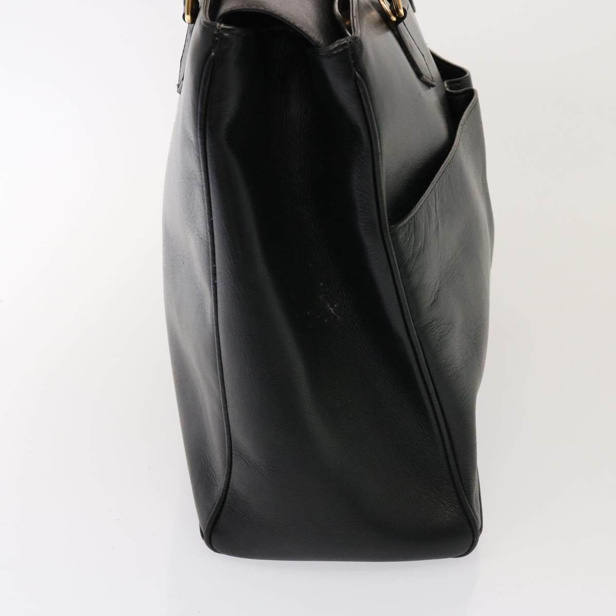 Luxury Gucci Trending 2025 Bamboo Hand Bag Leather Black 002 2850 0322 0 Auth 75958