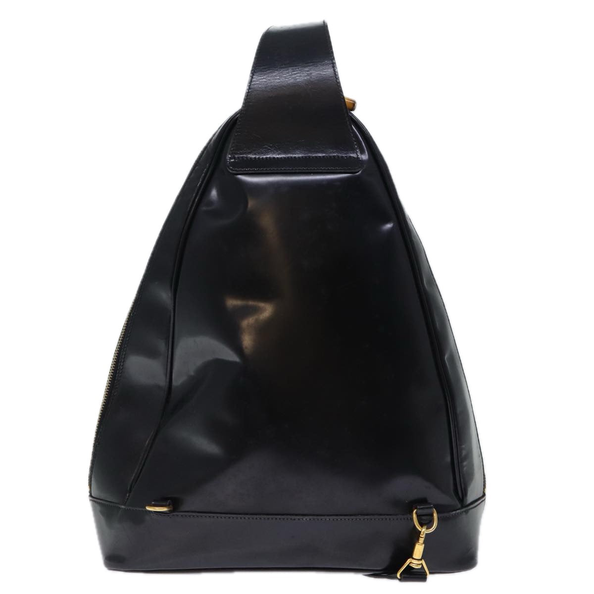 Luxury Gucci Trending 2025 Bamboo Body Bag Patent leather Black  73357