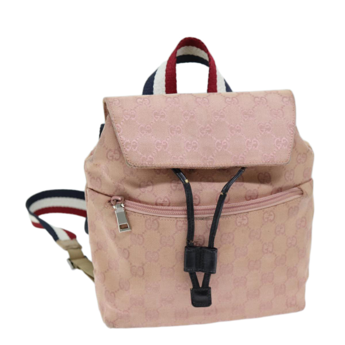 Luxury Gucci Trending 2025 GG Canvas Sherry Line Backpack Pink Red Navy 003 0242  73372