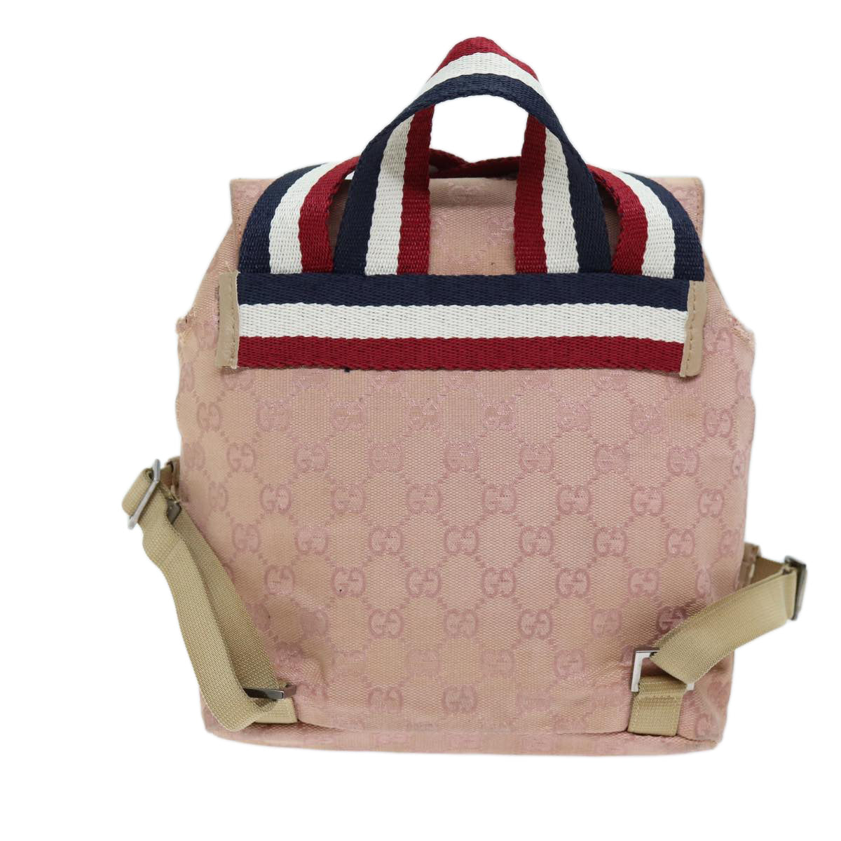 Luxury Gucci Trending 2025 GG Canvas Sherry Line Backpack Pink Red Navy 003 0242  73372