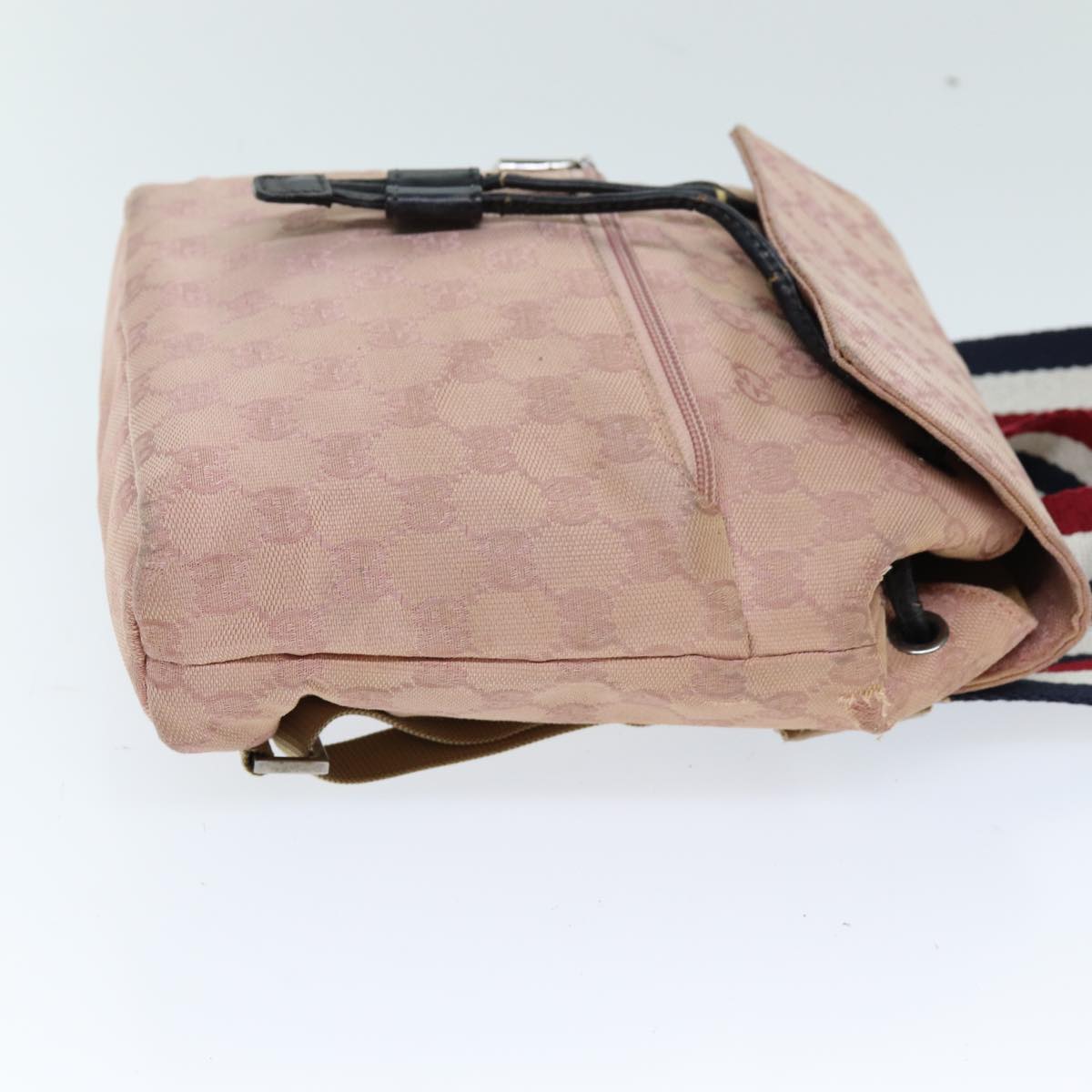 Luxury Gucci Trending 2025 GG Canvas Sherry Line Backpack Pink Red Navy 003 0242  73372