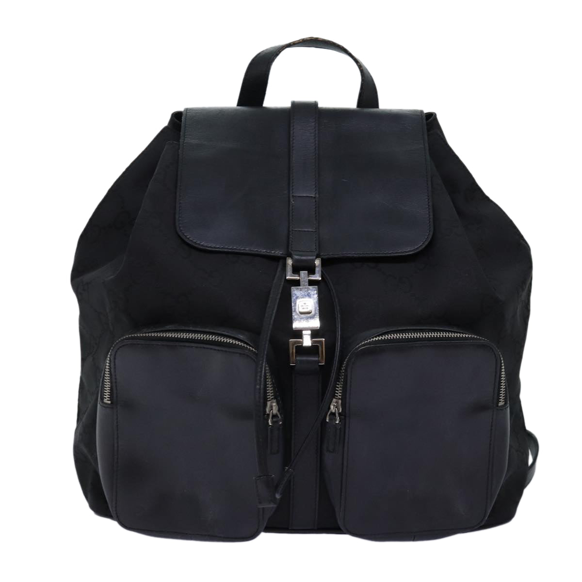 Luxury Gucci Trending 2025 GG Canvas Jackie Backpack Black 003 0246  73377