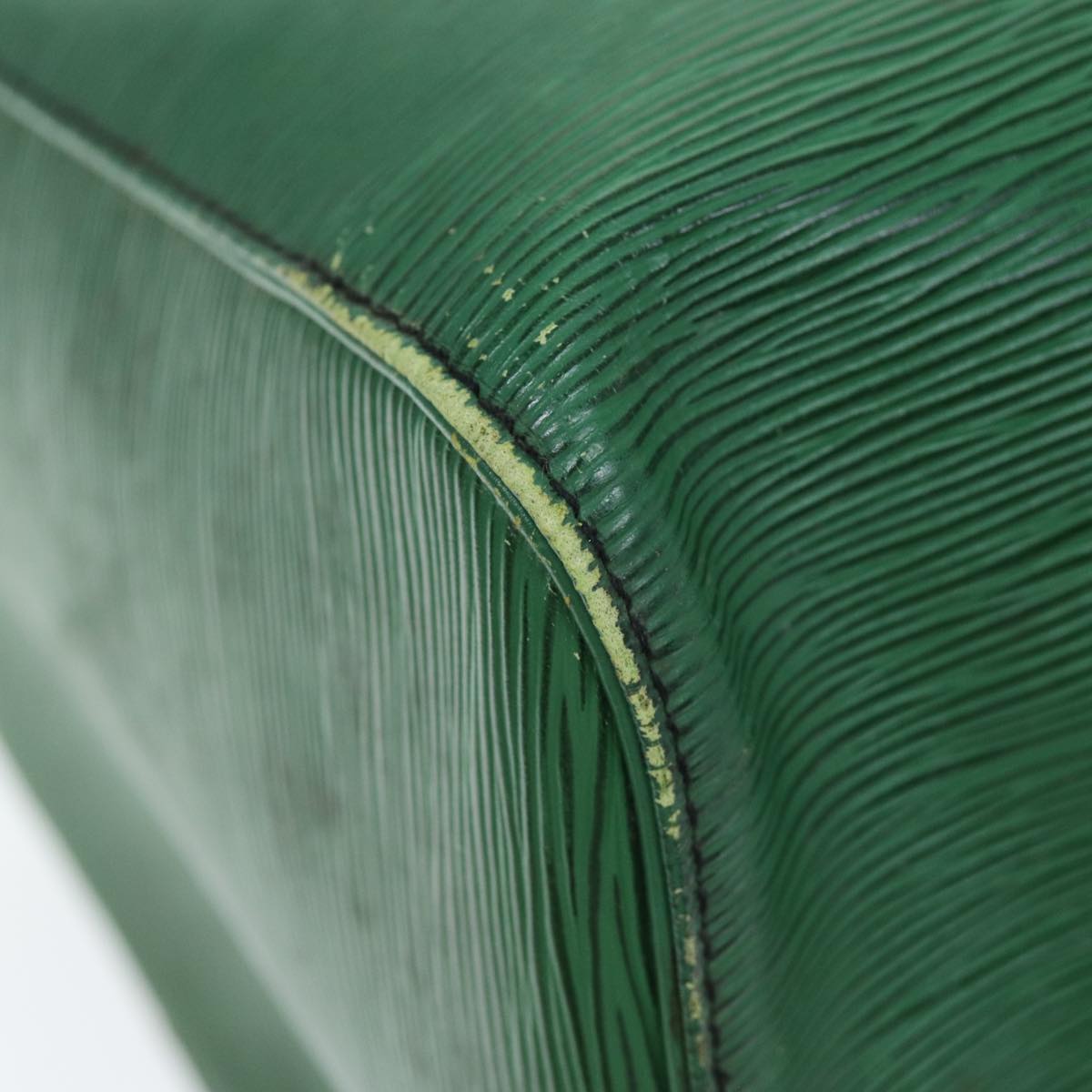 LOUIS VUITTON Epi Keepall 50 Boston Bag Green M42964 LV 73385