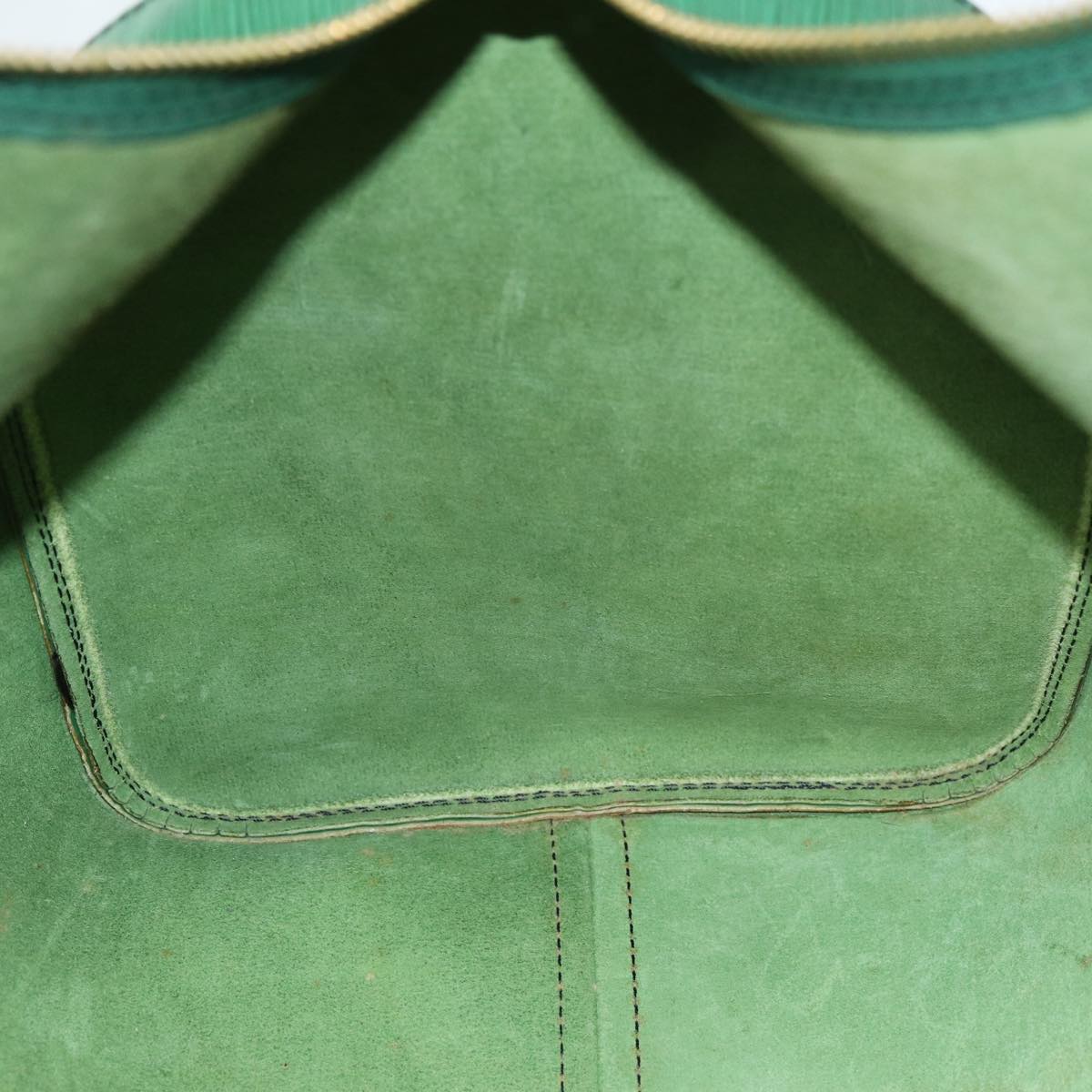 LOUIS VUITTON Epi Keepall 50 Boston Bag Green M42964 LV 73385