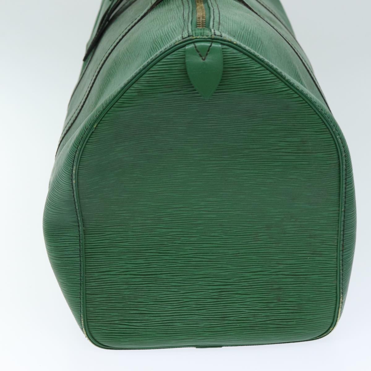 LOUIS VUITTON Epi Keepall 50 Boston Bag Green M42964 LV 73385