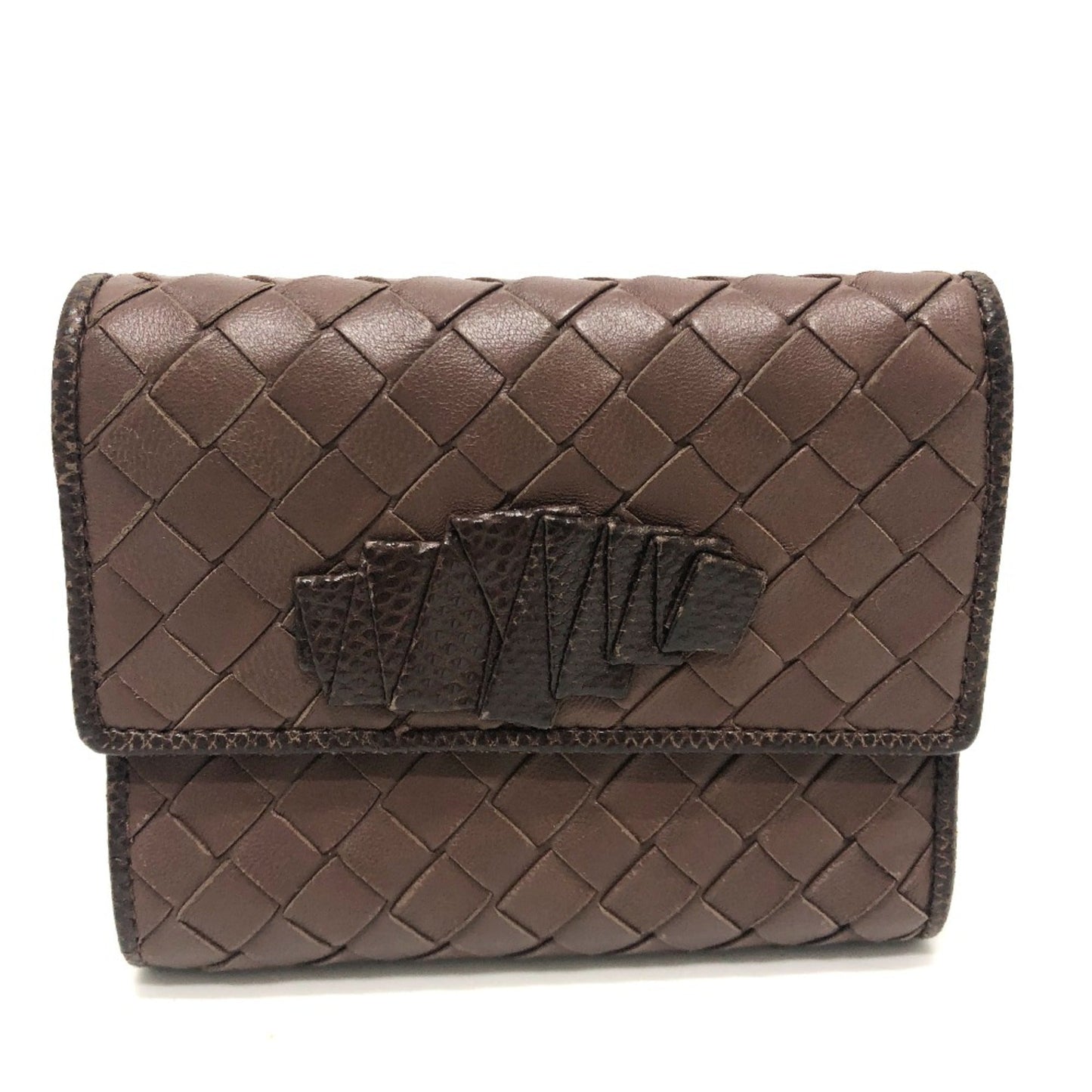 Luxury Bottega Veneta  Leather Wallet (Tri-Fold) ()