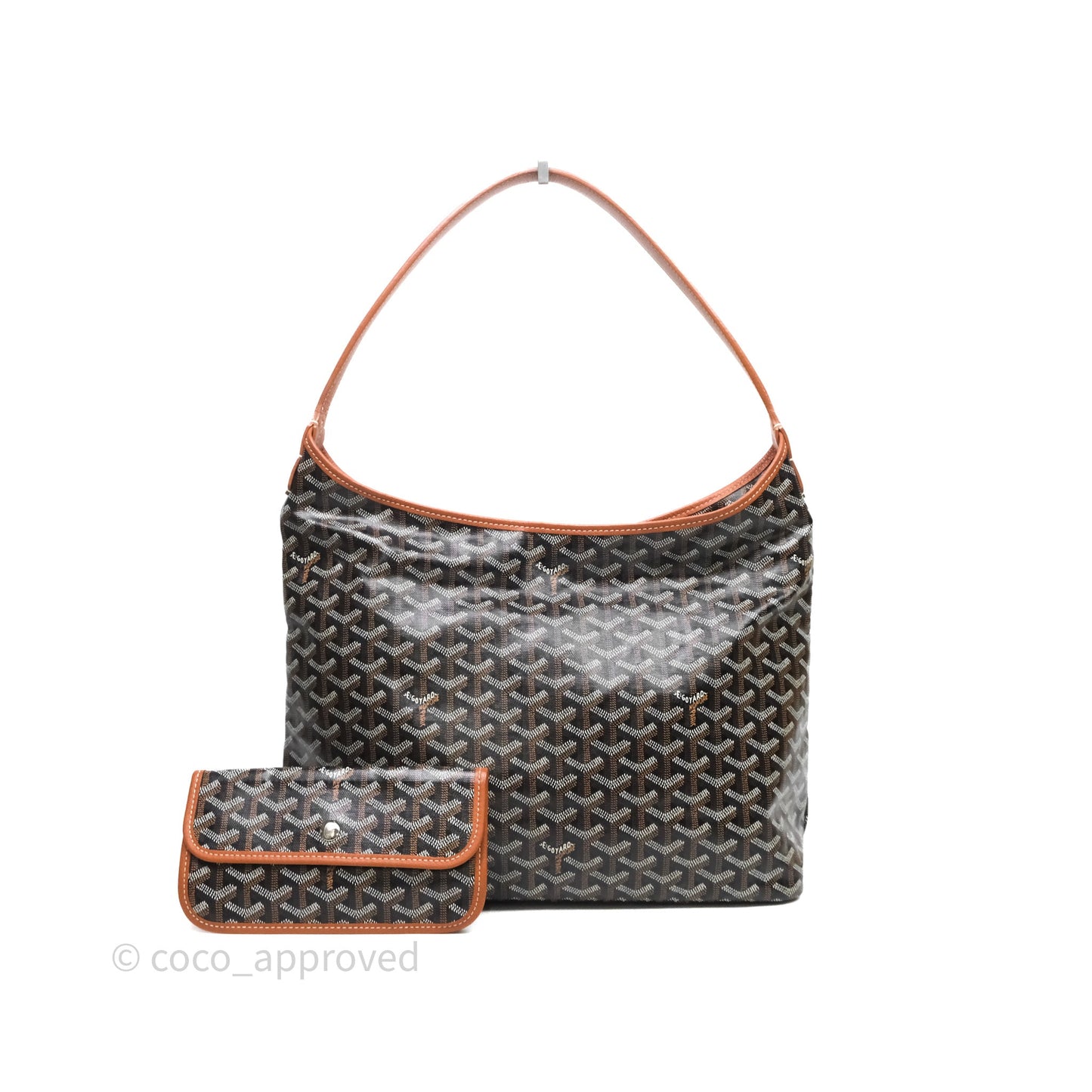 Goyard Bohème Hobo Bag Black & Tan