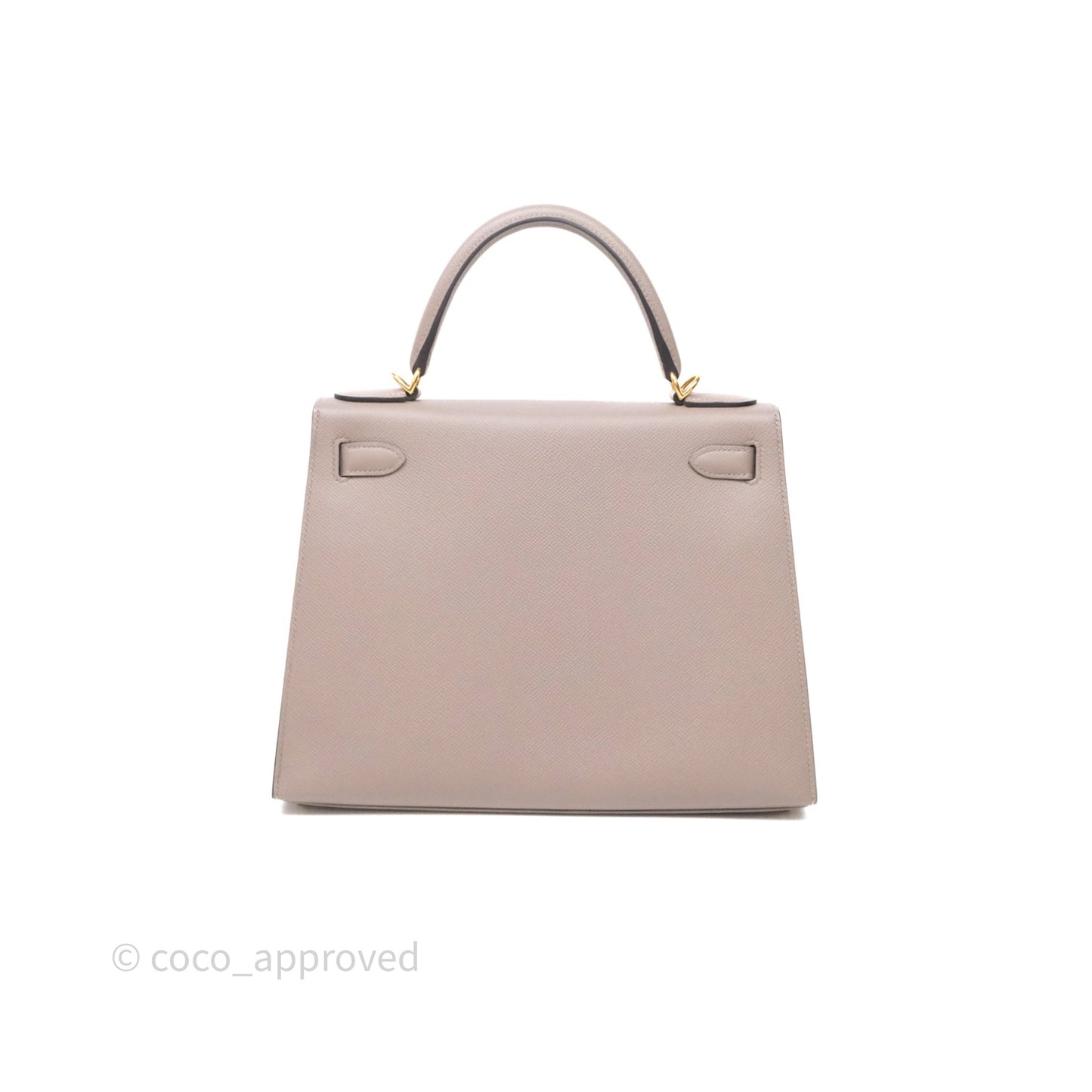 Hermes Kelly 28 Gris Asphalte Epsom Gold Hardware