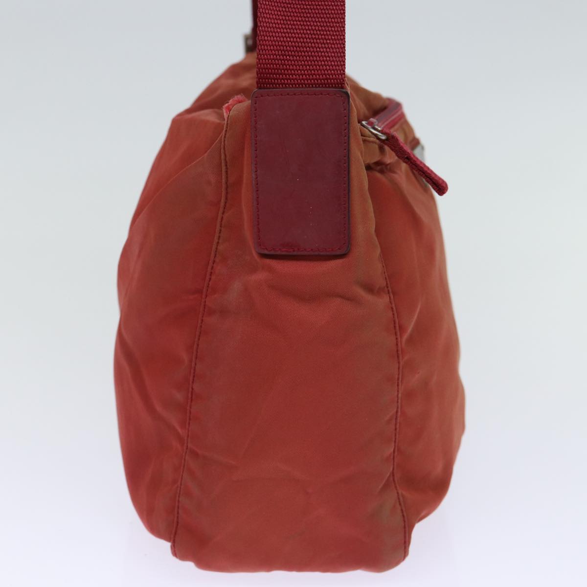 Luxury PradaShoulder Bag Nylon Red 73454