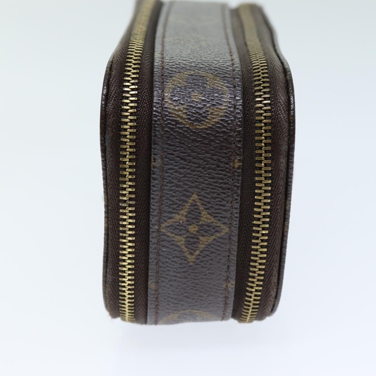 LOUIS VUITTON Monogram Trousse Brush PM Cosmetic Pouch M47510 LV 73460
