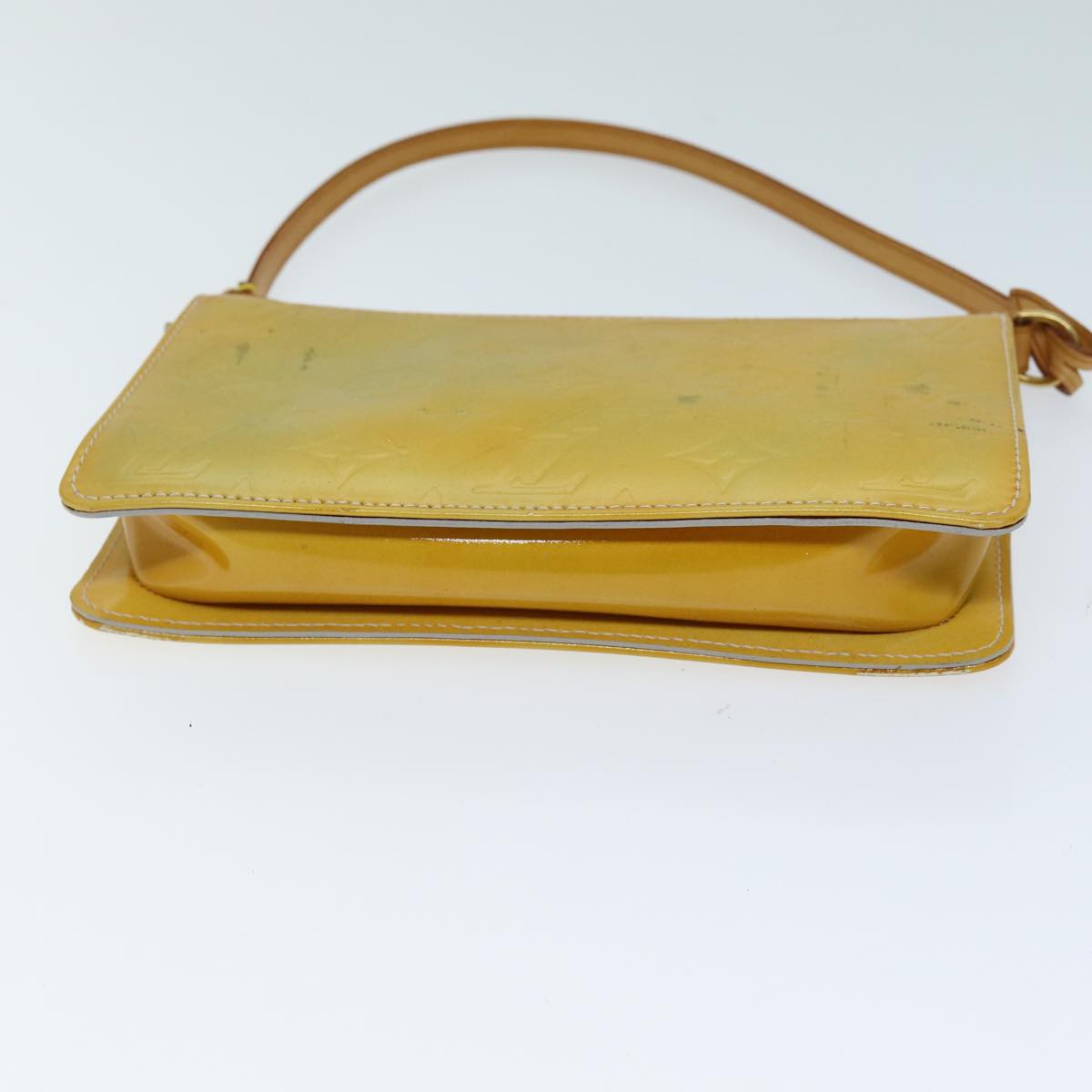 LOUIS VUITTON Monogram Vernis Lexington Accessory Pouch Gris M91056 73461