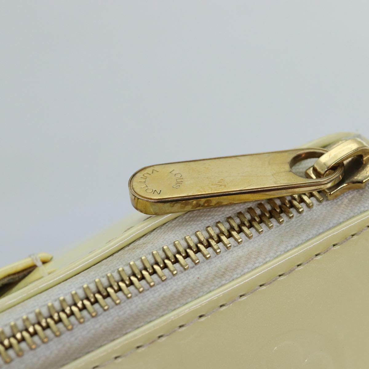 LOUIS VUITTON Monogram Vernis Rosewood Avenue Hand Bag Perle M93508 73462