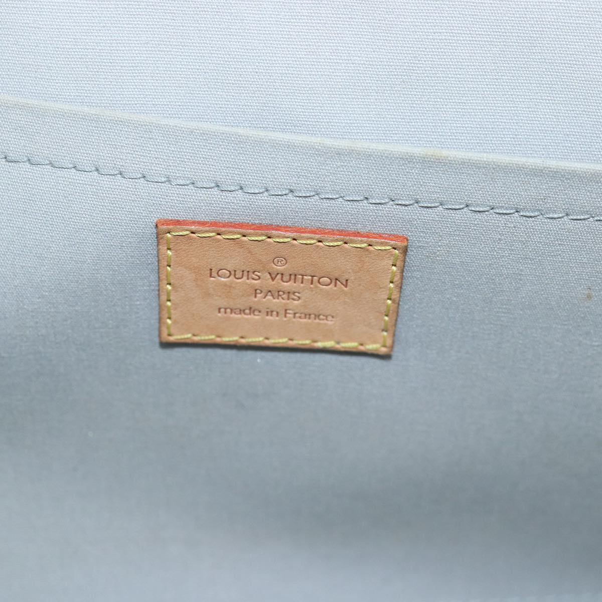 LOUIS VUITTON Monogram Vernis Rosewood Avenue Hand Bag Perle M93508 73462
