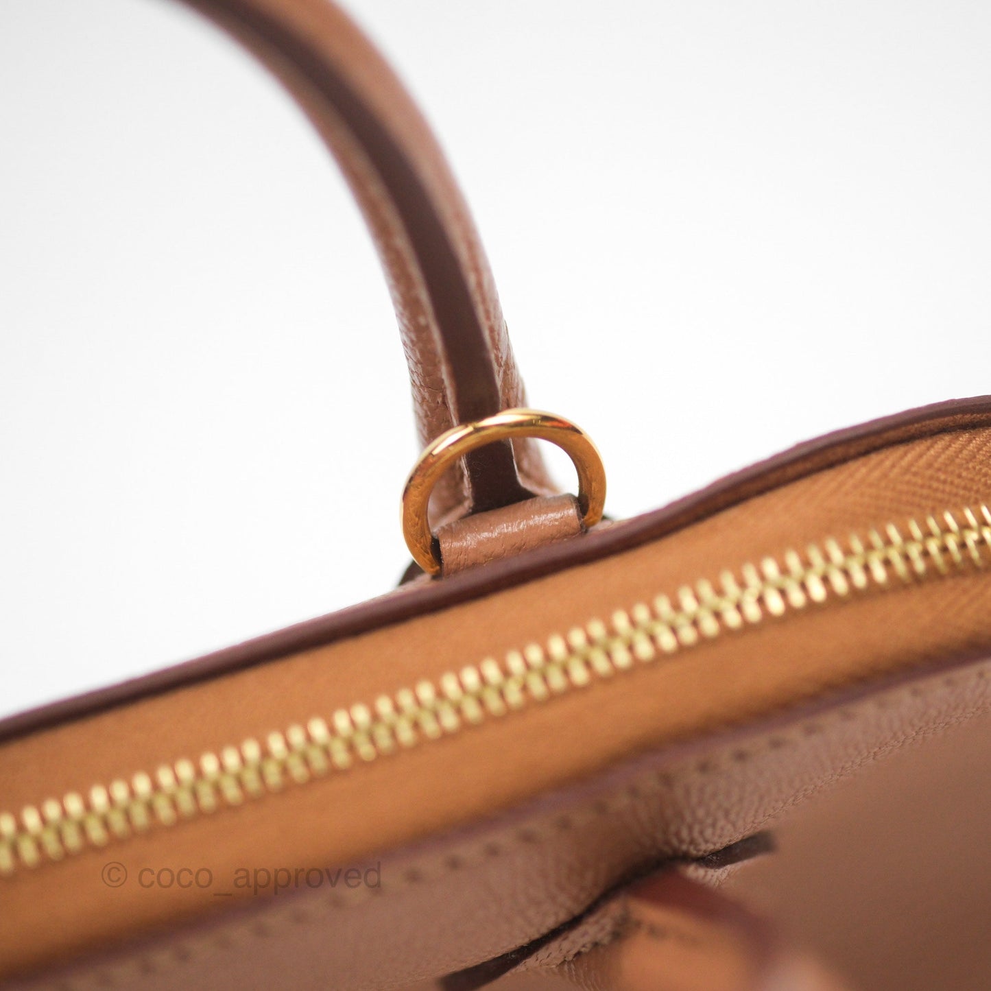 Hermès Bolide Mini 1923 Quebracho 2J Chevre Mysore Gold Hardware