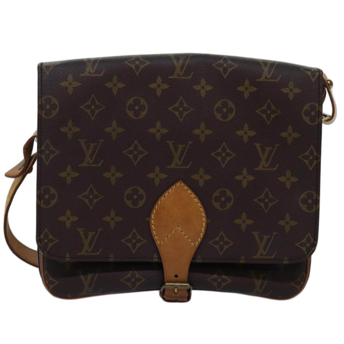 LOUIS VUITTON Monogram Cartouchiere GM Shoulder Bag M51252 LV 73481