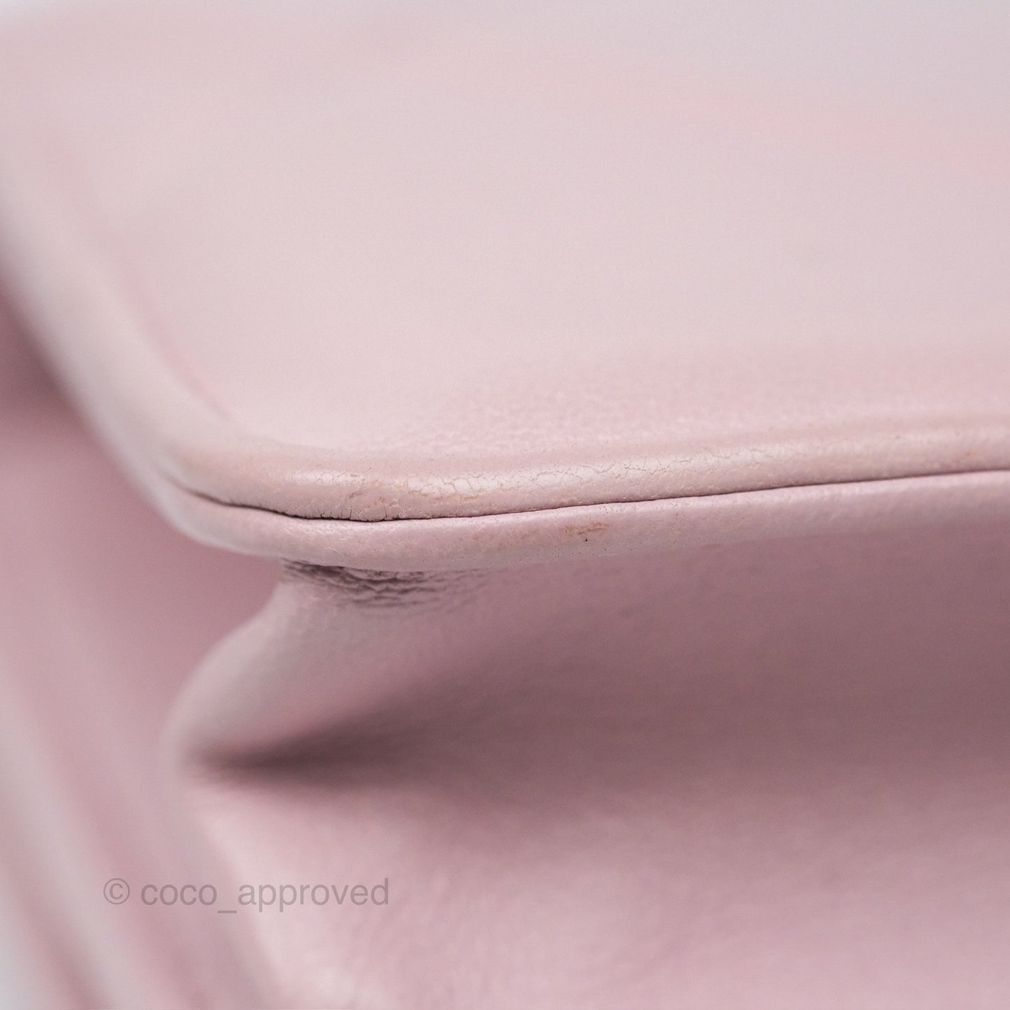 Chanel 19 Wallet on Chain WOC Light Pink Lambskin Mixed Hardware