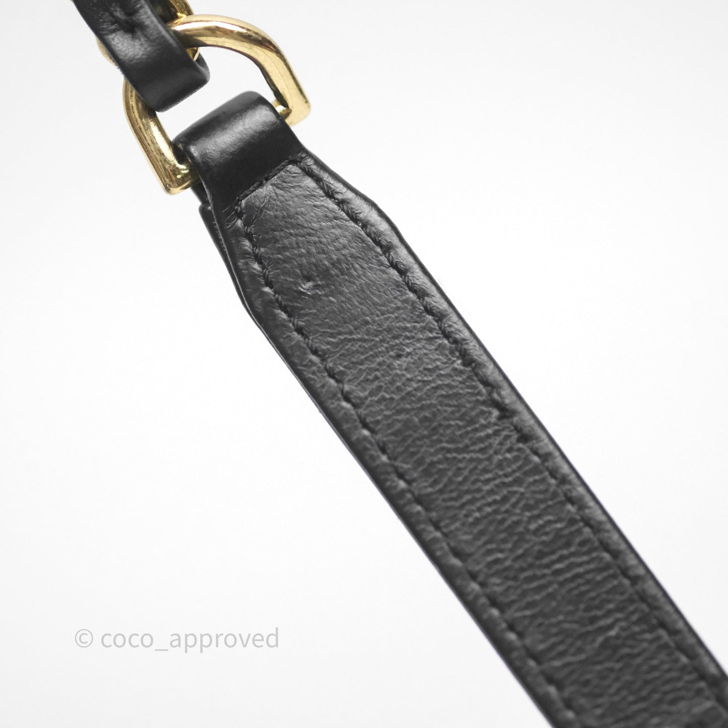 Chanel Quilted Color Match Chain Flap Black Lambskin Gold Hardware