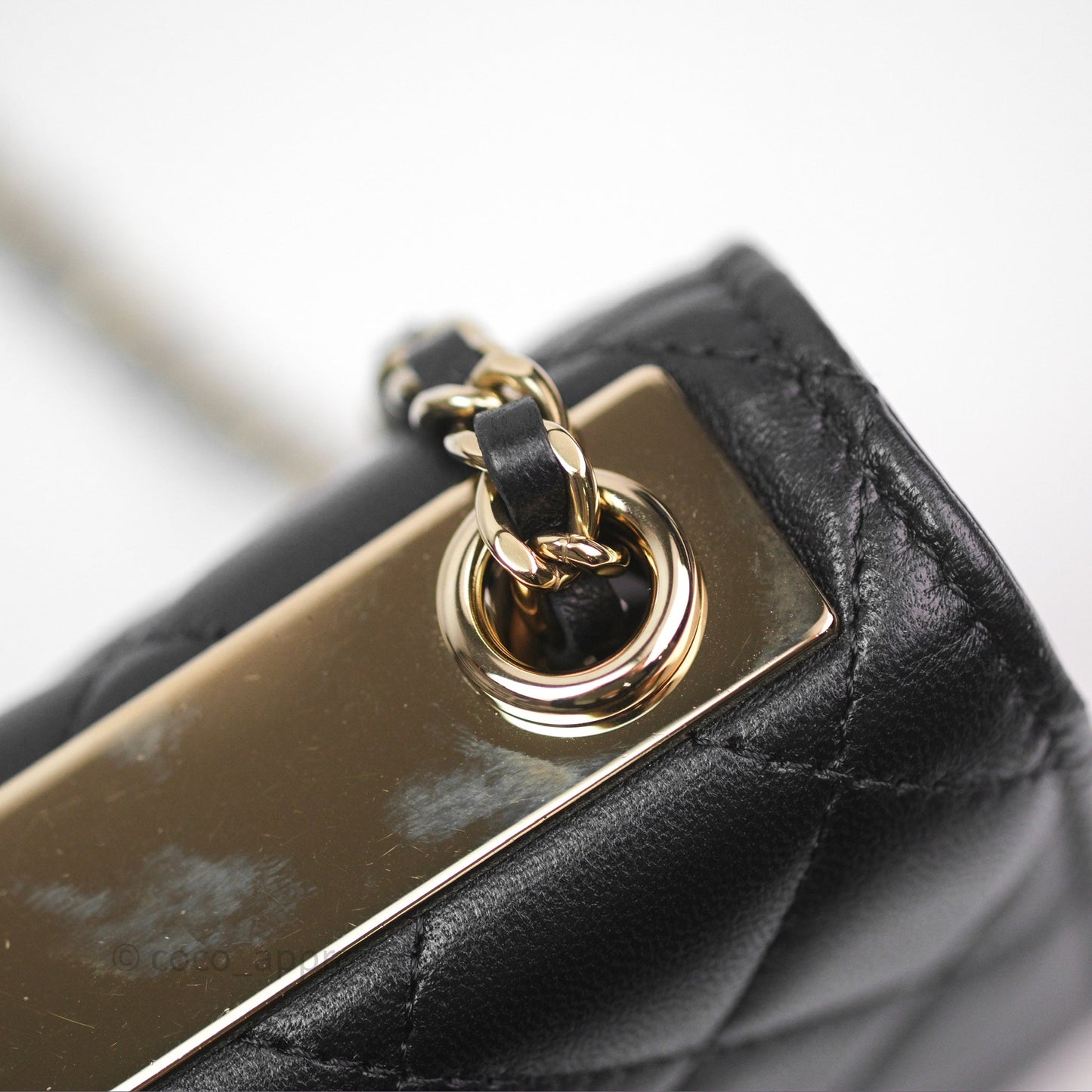Chanel Trendy CC WOC Wallet on Chain Black Lambskin Gold Hardware