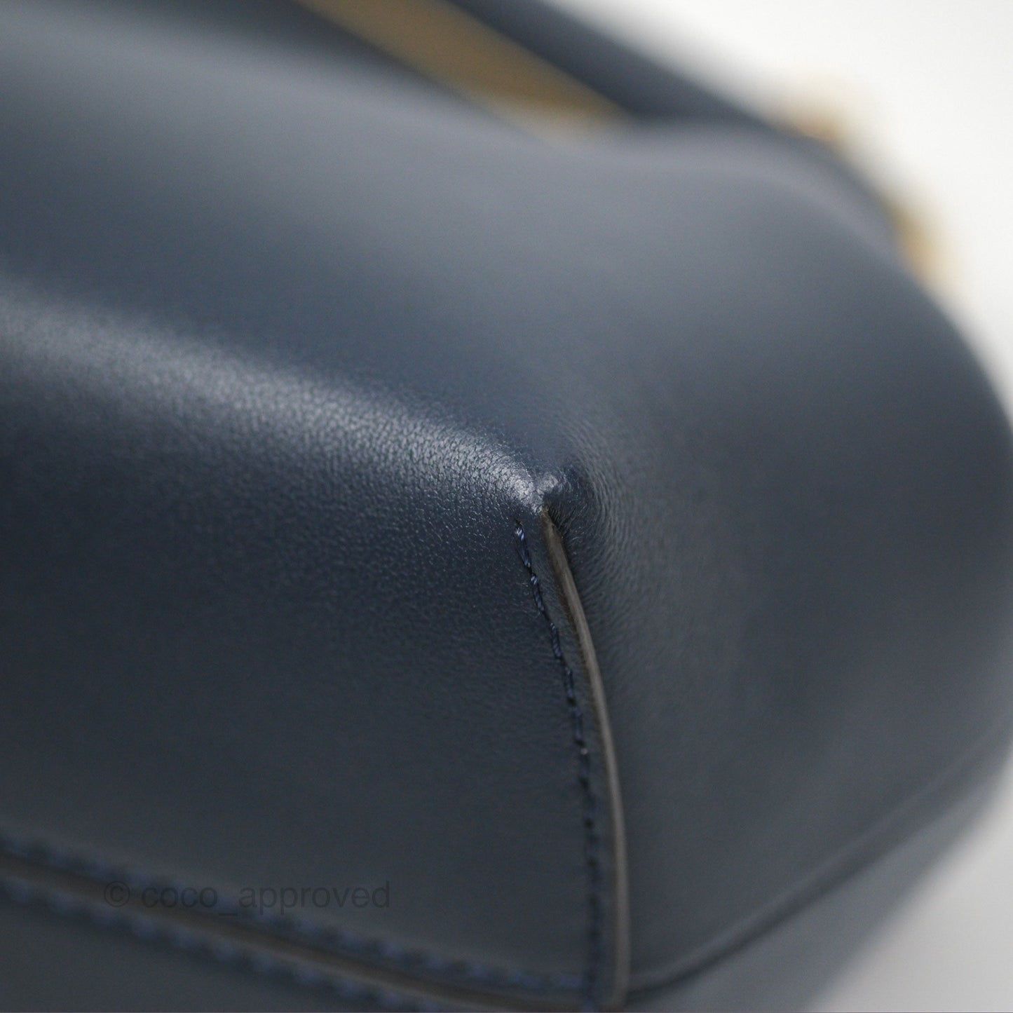 Fendi Small Fendi First Midnight Blue Shiny Nappa