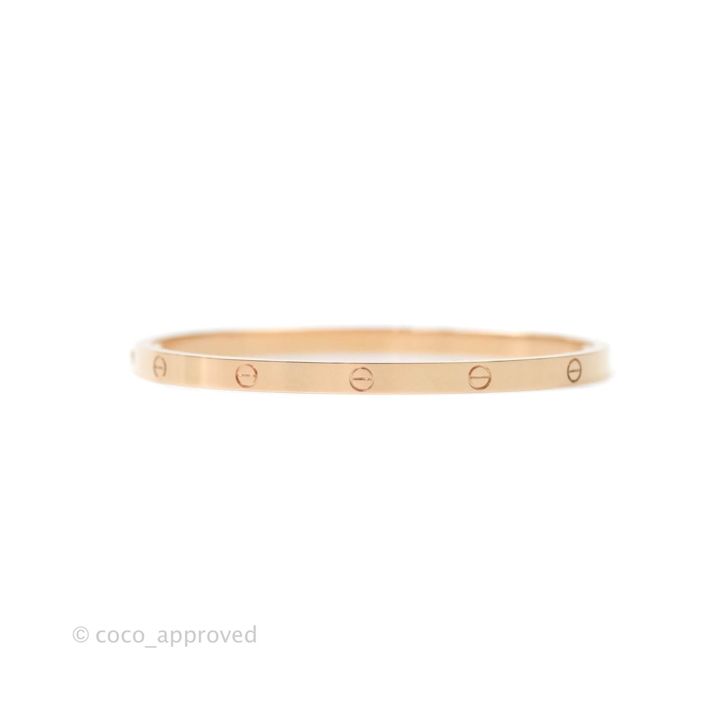 Cartier Small Love Bracelet Rose Gold
