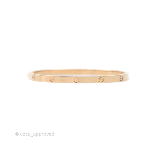 Cartier Small Love Bracelet Rose Gold