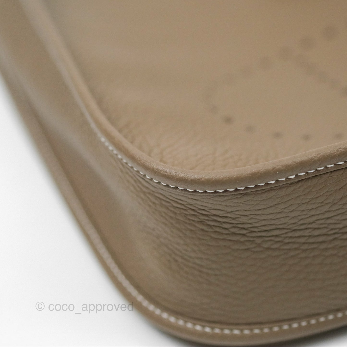 Hermes Evelyne III 29 Etoupe 18 Clemence Palladium Hardware