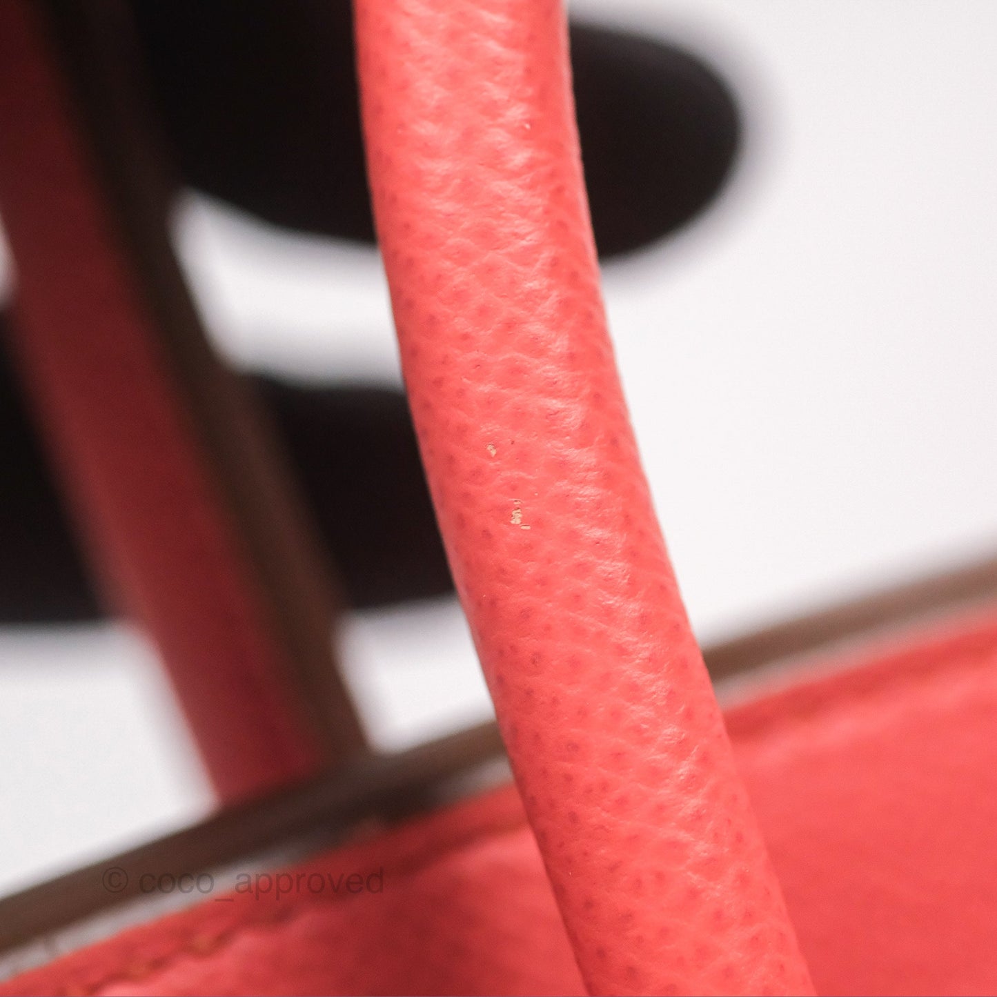 Hermès Birkin 30 Retourne Flamingo I5 Epsom Gold Hardware