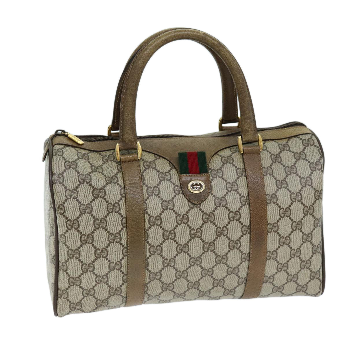 Luxury Gucci Trending 2025 GG Supreme Web Sherry Line Hand Bag Beige Red Green 116 02 007  73724