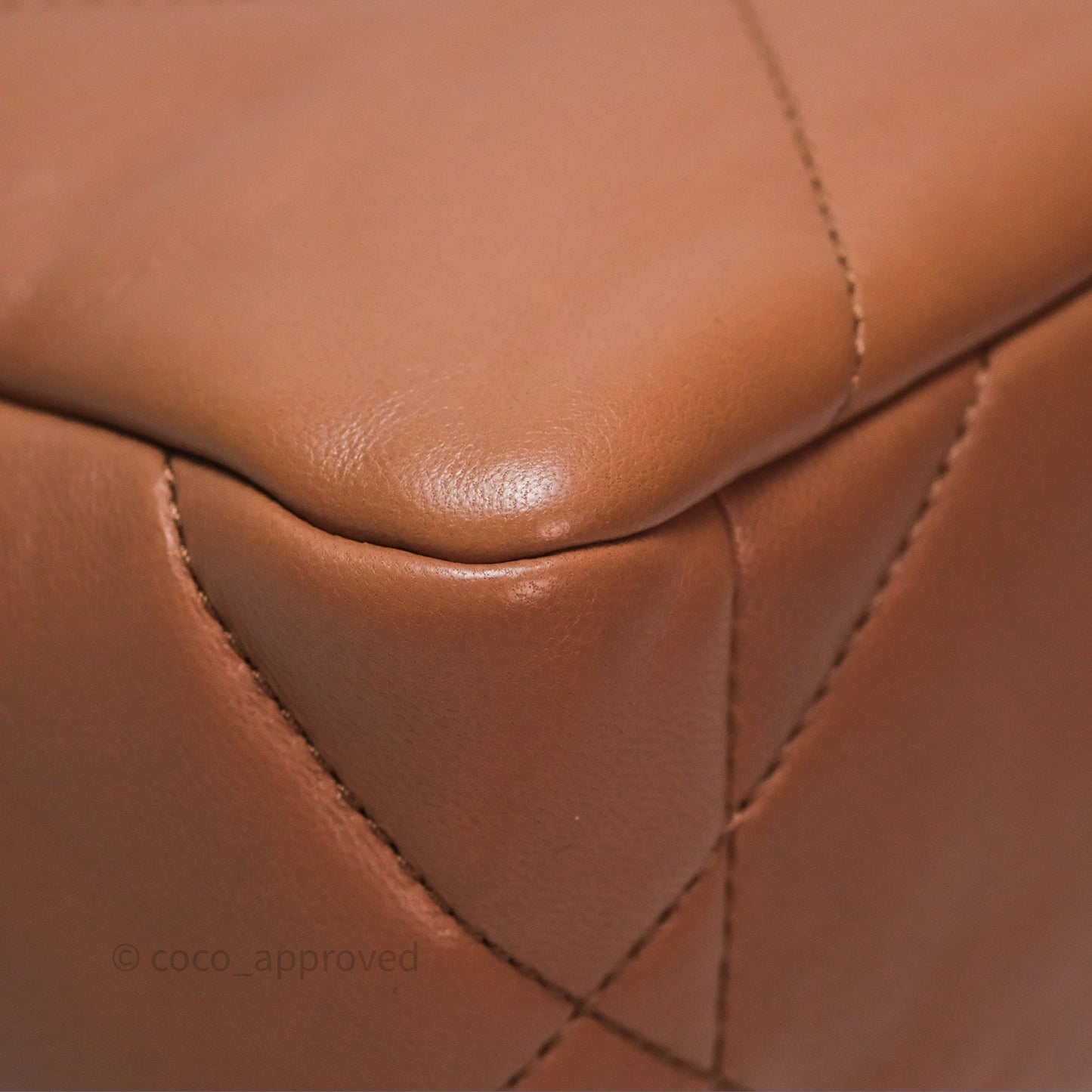 Chanel 19 Small Caramel Mixed Hardware