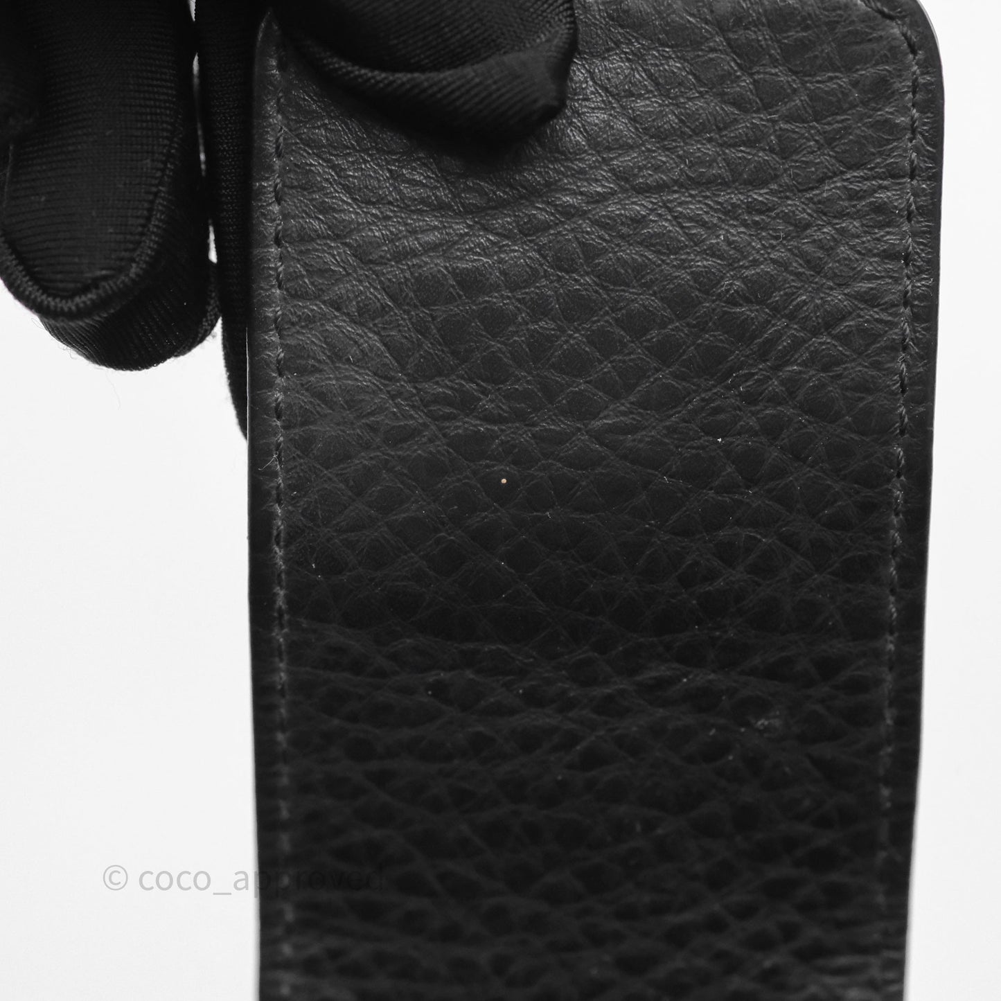 Chanel Executive Tote Bag Black Grained Calfskin Silver Hardware