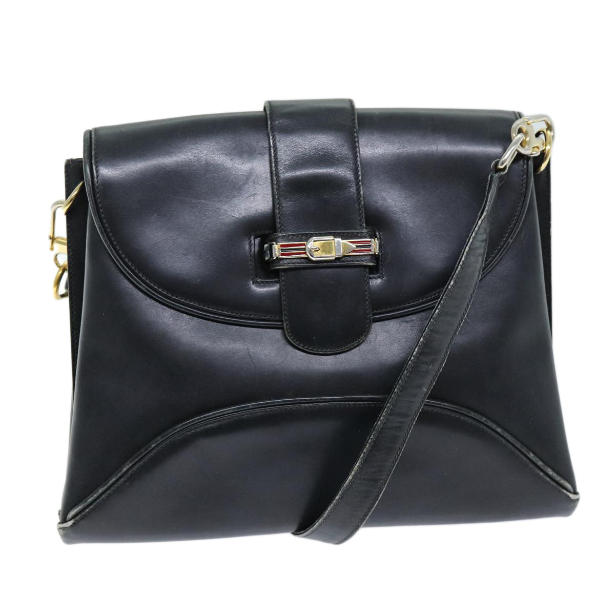 Luxury Gucci Trending 2025 Shoulder Bag Leather Black  73737