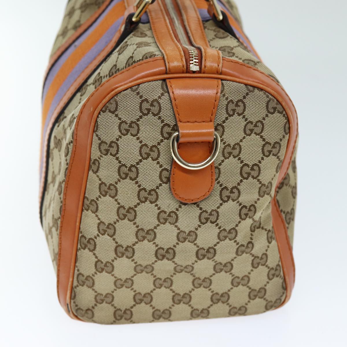 Luxury Gucci Trending 2025 GG Canvas Sherry Line Hand Bag 2way Beige Blue Brown 247205  73743