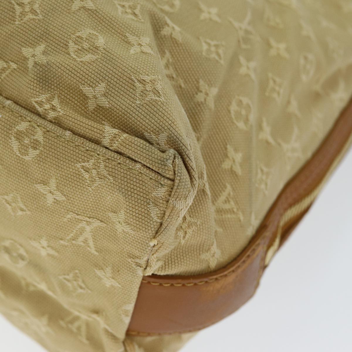 LOUIS VUITTON Monogram Mini Kabamari Kate Tote Bag Beige M92492 LV 73754