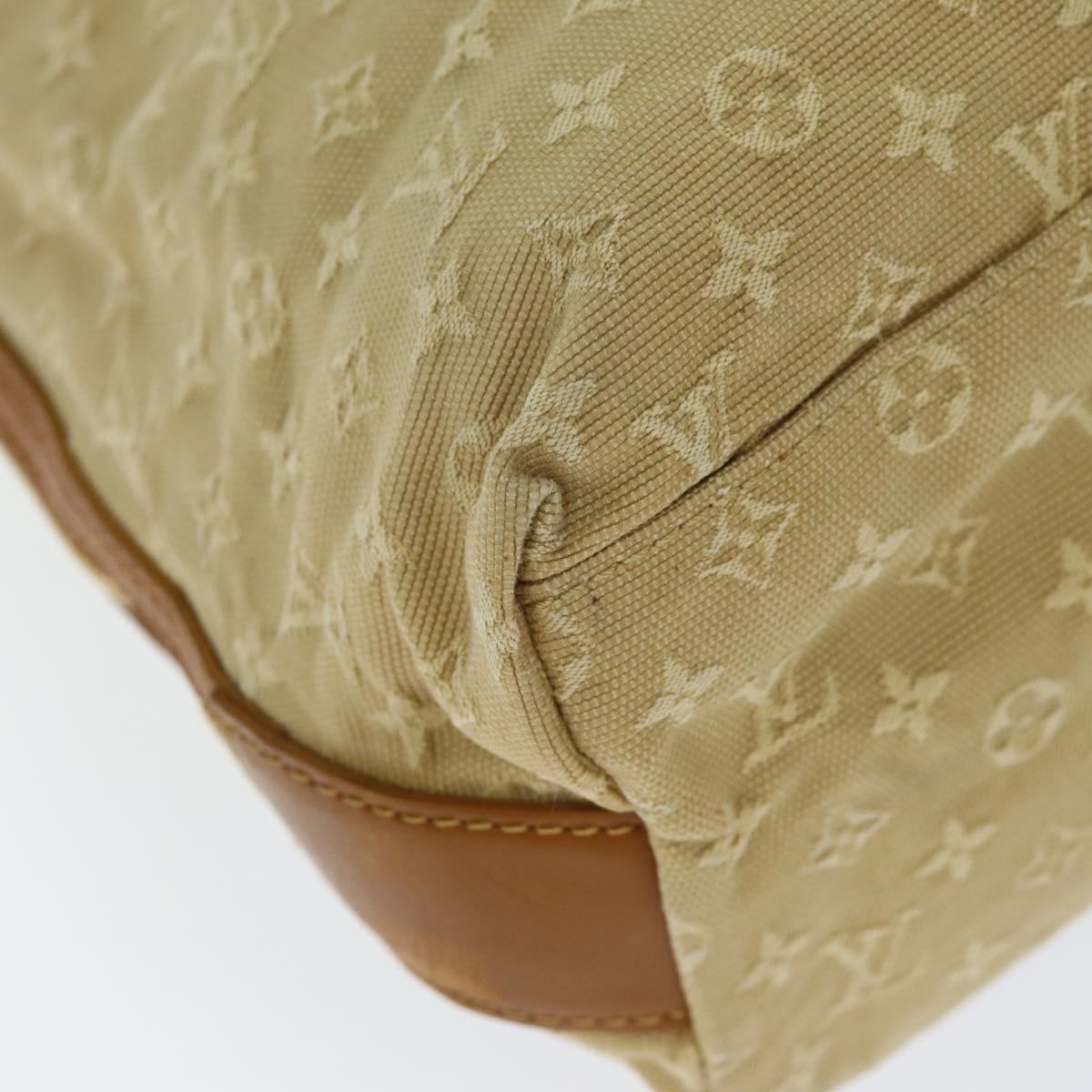 LOUIS VUITTON Monogram Mini Kabamari Kate Tote Bag Beige M92492 LV 73754