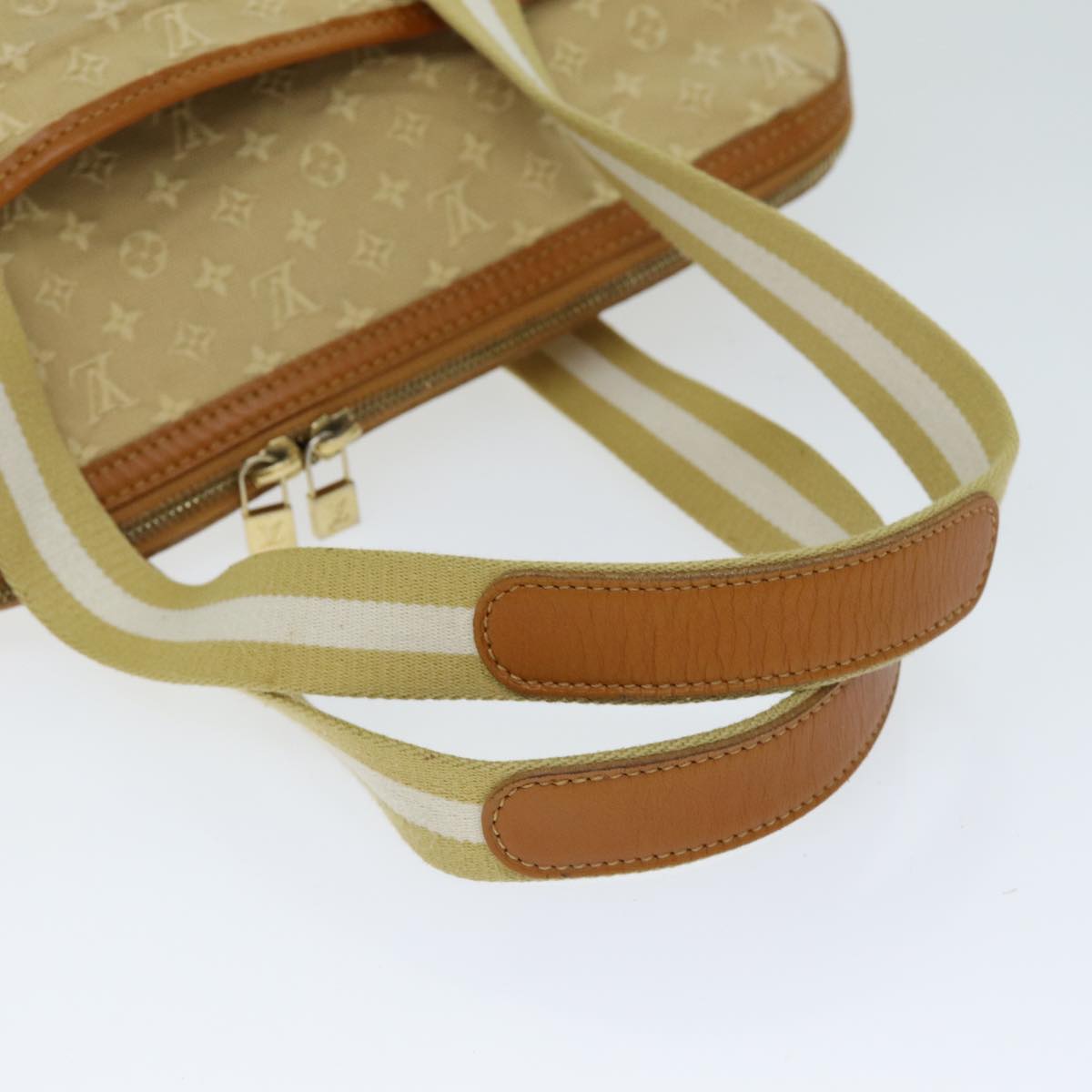 LOUIS VUITTON Monogram Mini Kabamari Kate Tote Bag Beige M92492 LV 73754