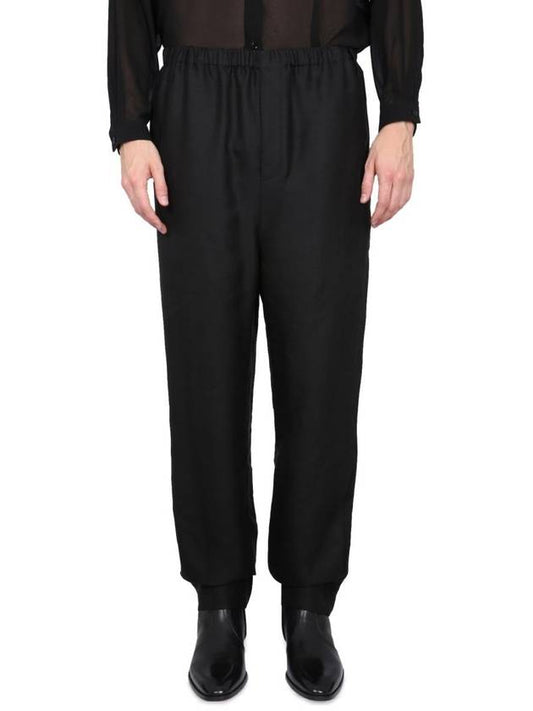 Luxury Saint Laurent 23 ss Viscose Trousers 717375Y1G681000 B0020169836