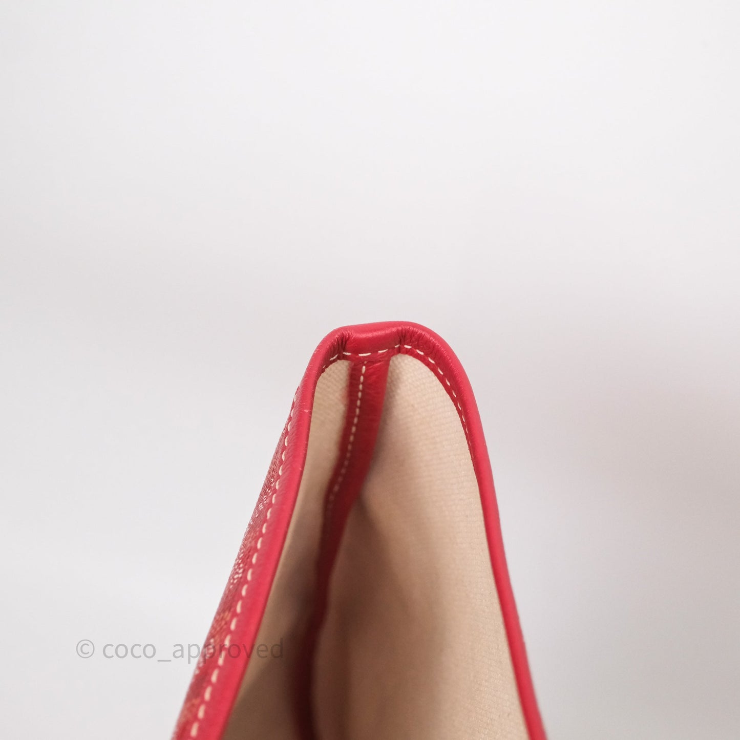 Goyard St Louis Tote GM Red