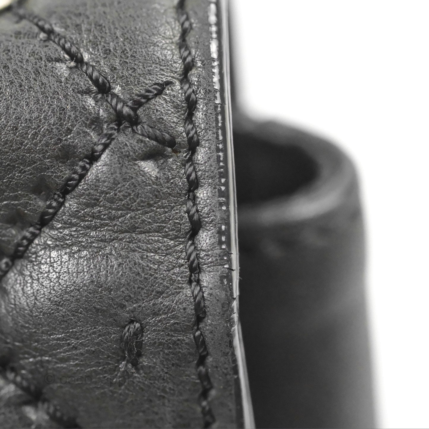 Chanel Flap Bag Quilted Black Soft Calfskin Ruthenium Hardware