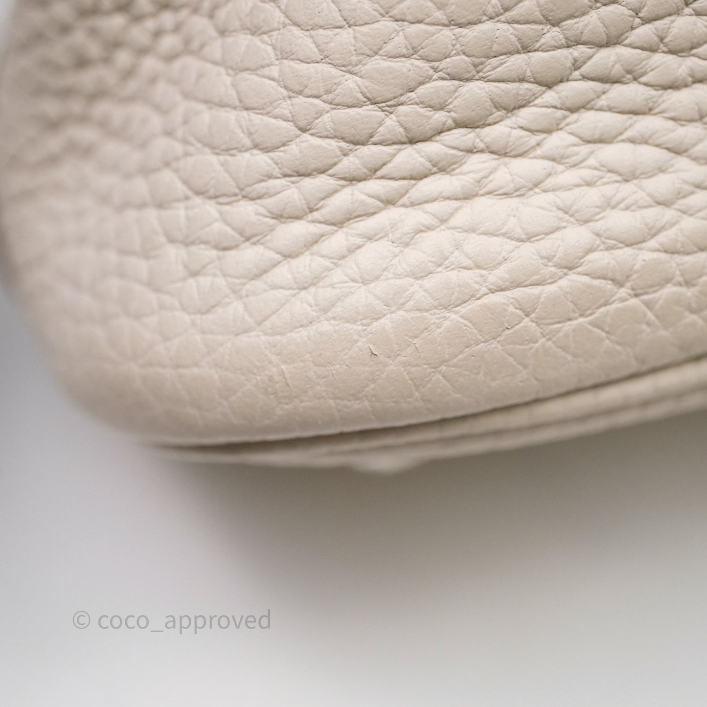 Hermes Bolide 31 Clemence Craie 10 Palladium Hardware