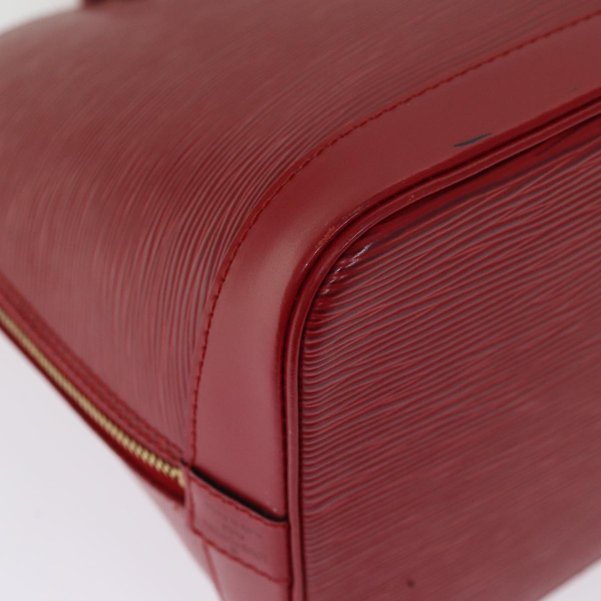 LOUIS VUITTON Epi Alma Hand Bag Castilian Red M52147 LV 73846