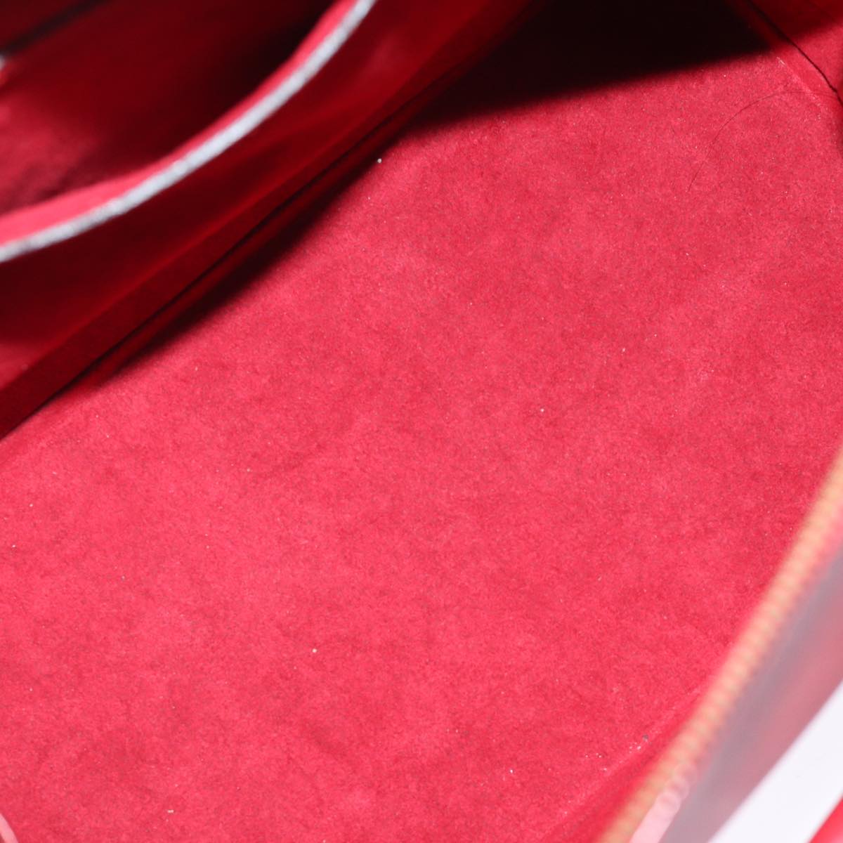 LOUIS VUITTON Epi Alma Hand Bag Castilian Red M52147 LV 73846
