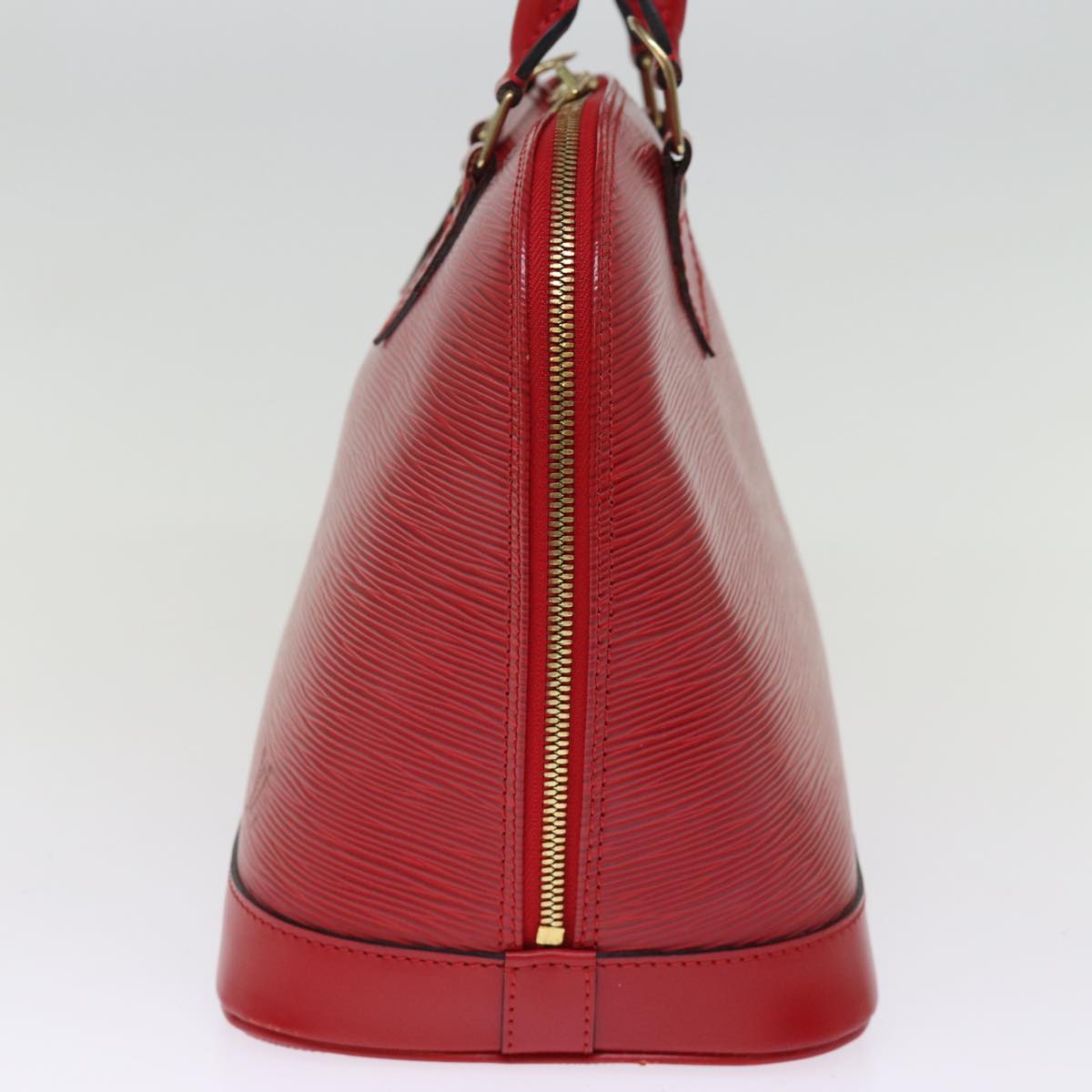 LOUIS VUITTON Epi Alma Hand Bag Castilian Red M52147 LV 73846