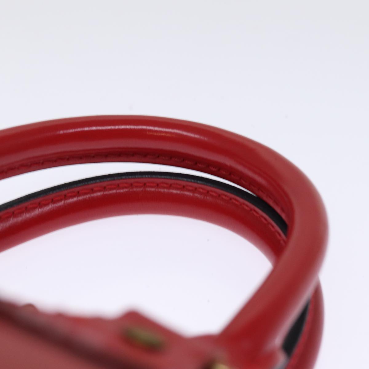 LOUIS VUITTON Epi Alma Hand Bag Castilian Red M52147 LV 73846