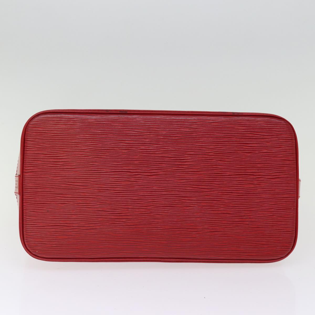 LOUIS VUITTON Epi Alma Hand Bag Castilian Red M52147 LV 73846