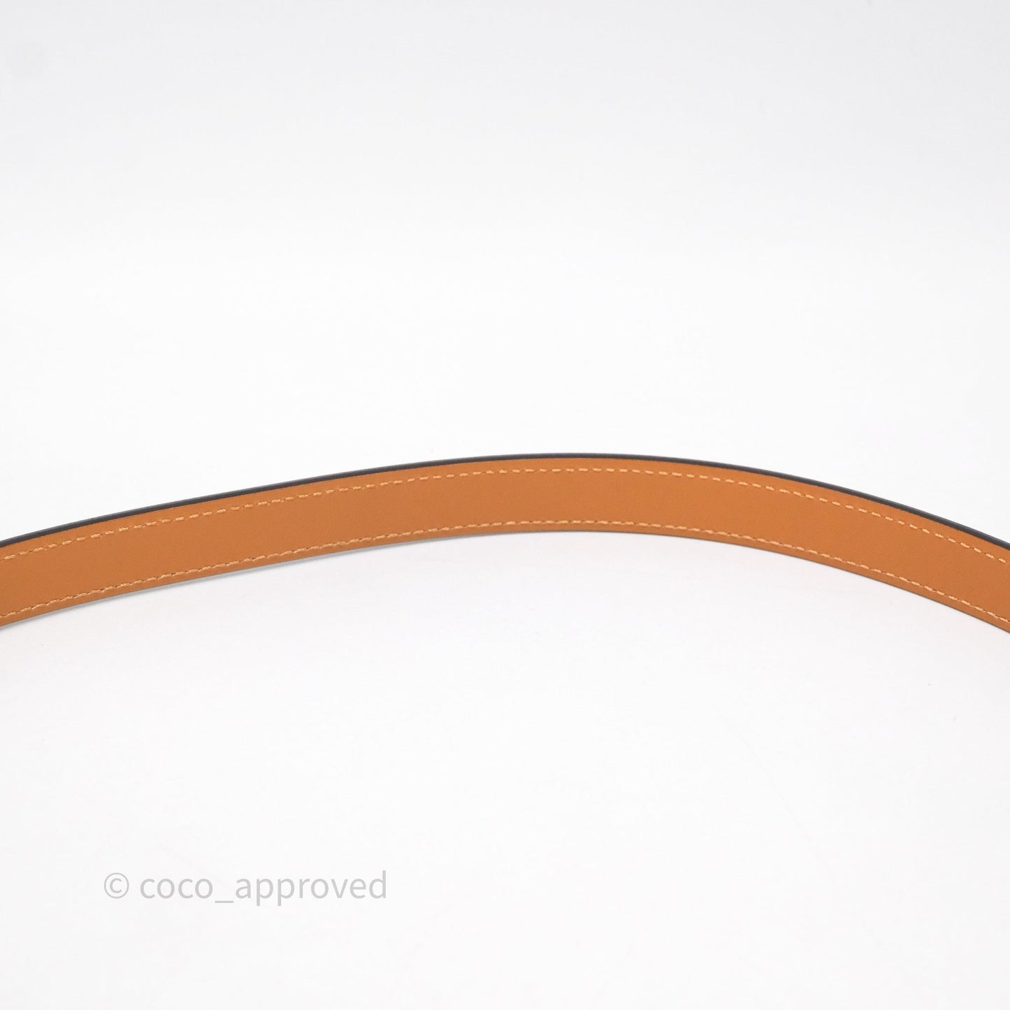 Hermès Kelly Buckle Belt Blanc Epsom Gold Hardware